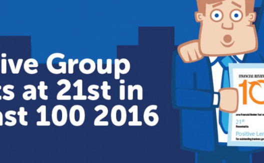 Positive Group Debuts 21st in the 2016 BRW Fast 100